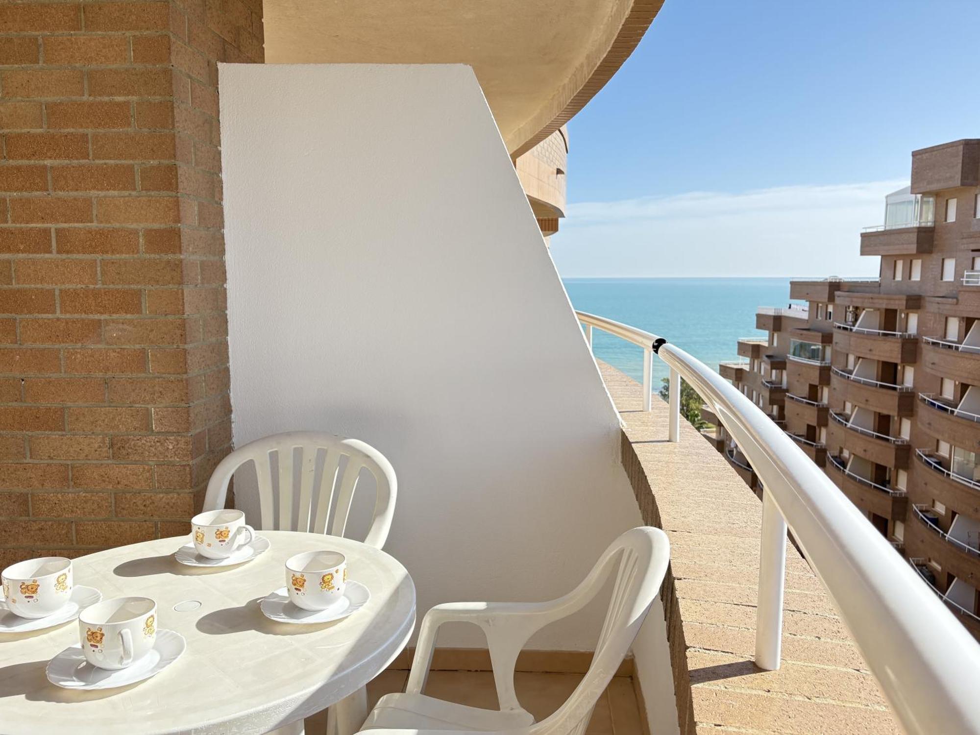 Apartament Acv - Costa Marina II - 1ª Linea, Planta 10, Sur Oropesa del Mar Zewnętrze zdjęcie